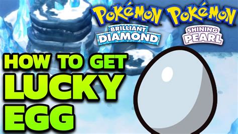 pokemon pearl lucky egg|Pokémon BDSP: How to Get Lucky Egg (& What It’s .